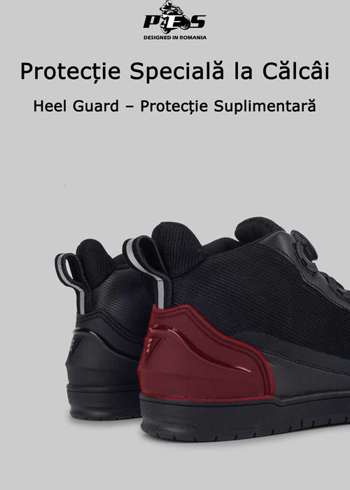 Ghete Moto PES AeroGuard  Vara Panouri Respirabile, Protectie Glezna