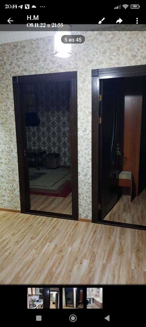 3 хоналик квартира 2 этаж кирпичный дом, 5 микр, корзинка