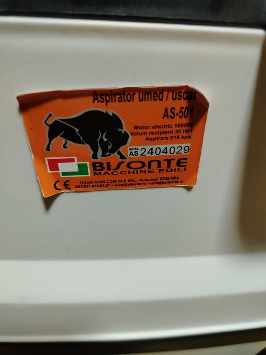 Aspirator Bizonte și pompa zugrăvit