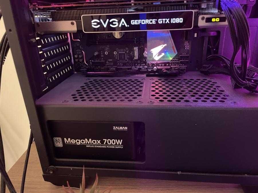 Геймърски компютър AMD Ryzen 7 2700X  EVGA GTX 1080