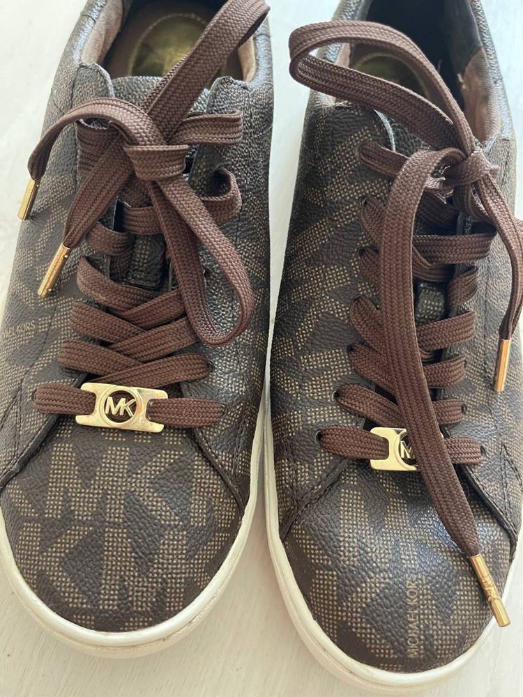 Michael kors, кожаные сникерсы 39