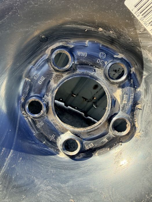 Janta rezerva r15 volkswagen 195/65/15