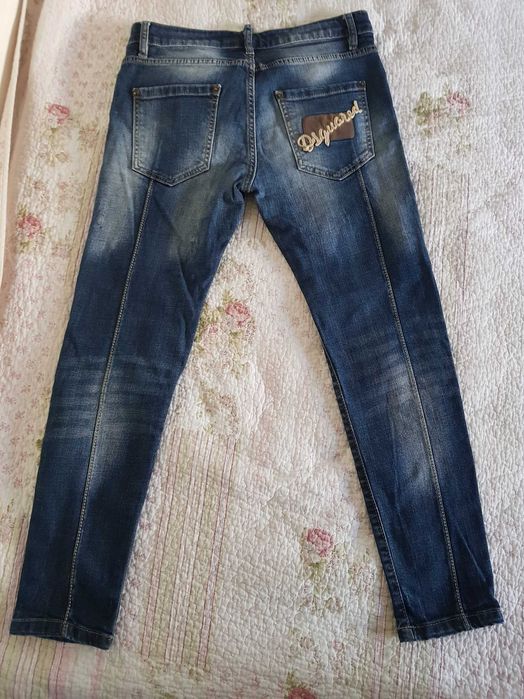 Дънки спортно елегантни.Без забележки.р-р 27