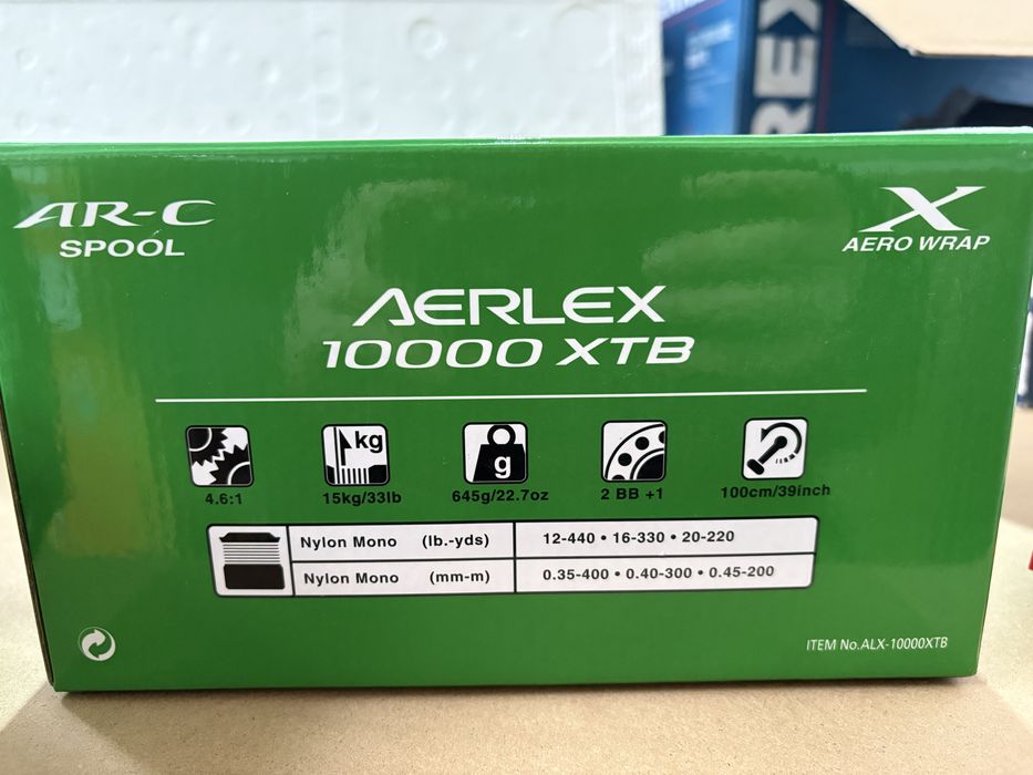 Макари shimano aerlex 10000 XTB