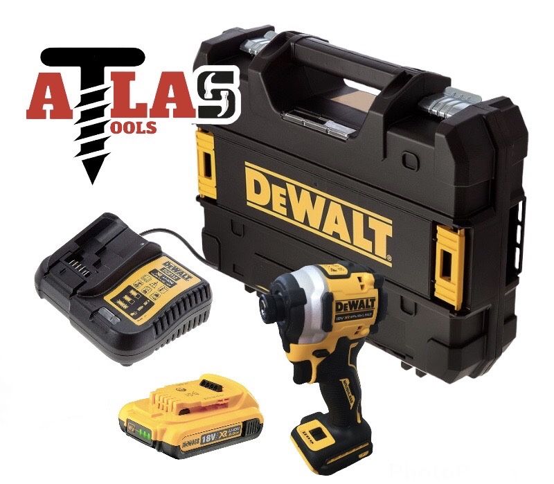DeWALT Импакт / Винтоверт DCF850D1 Atomic 18V XR Brushless / Безчетков