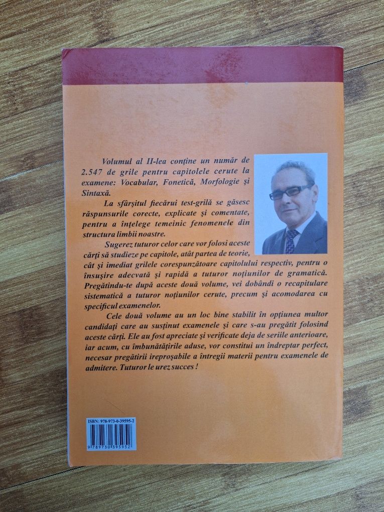Carte "Gramatica limbii romane" vol 2