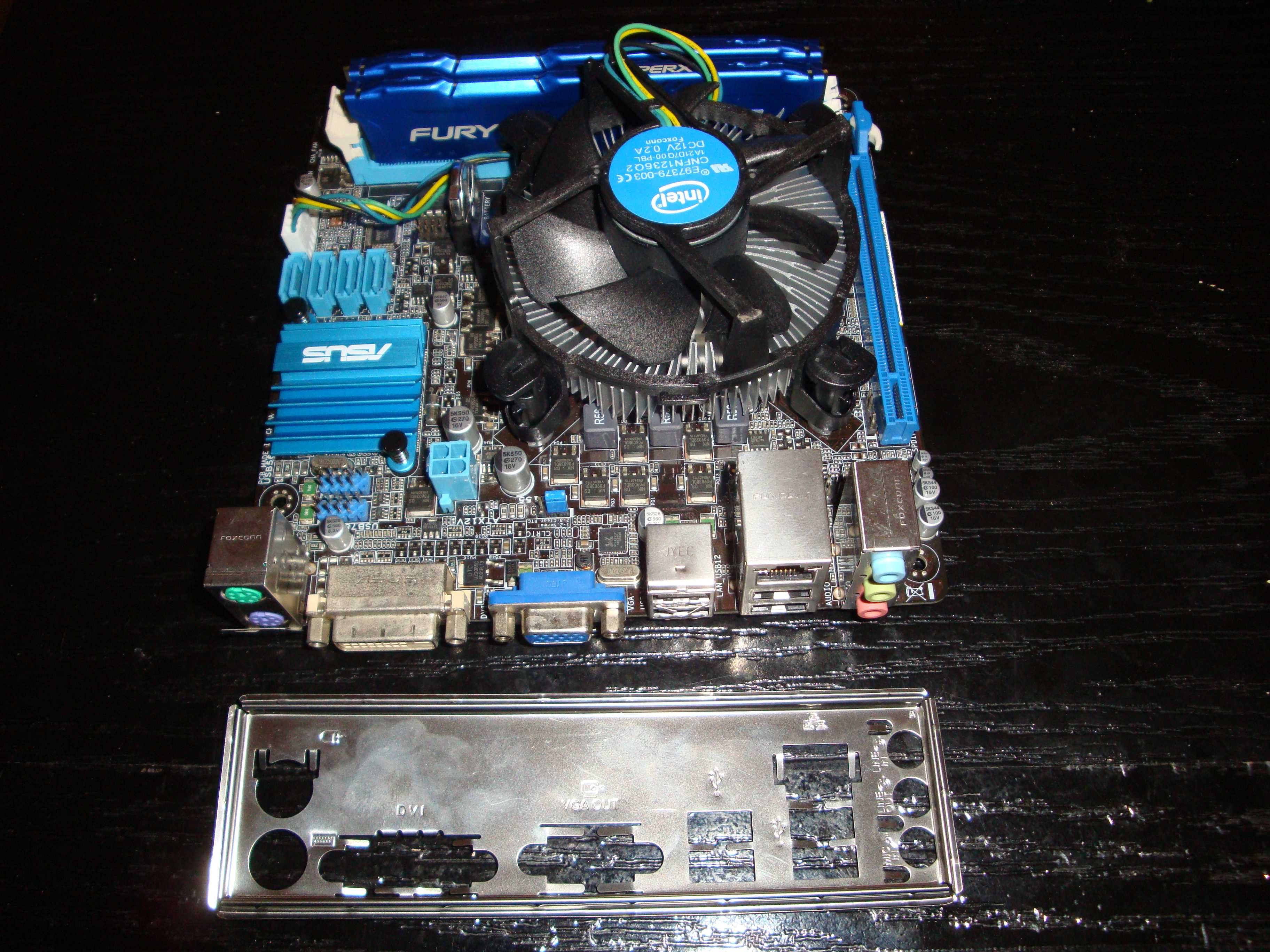 kit placa de baza Asus P8H61 mini iTX i5 3570k 8GB DDR3 HyperX