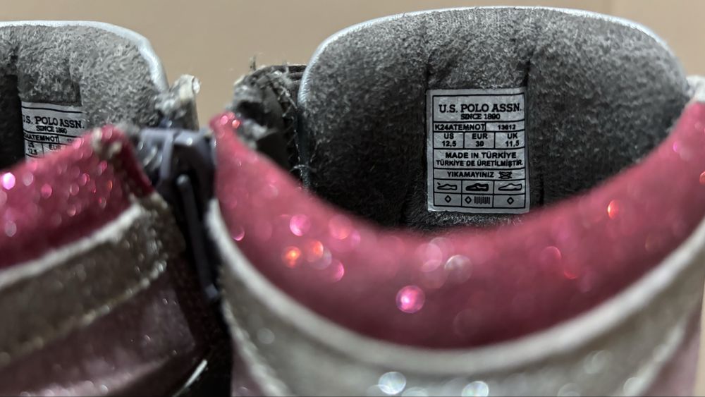 US Polo ASSN детски боти/обувки/ботуши