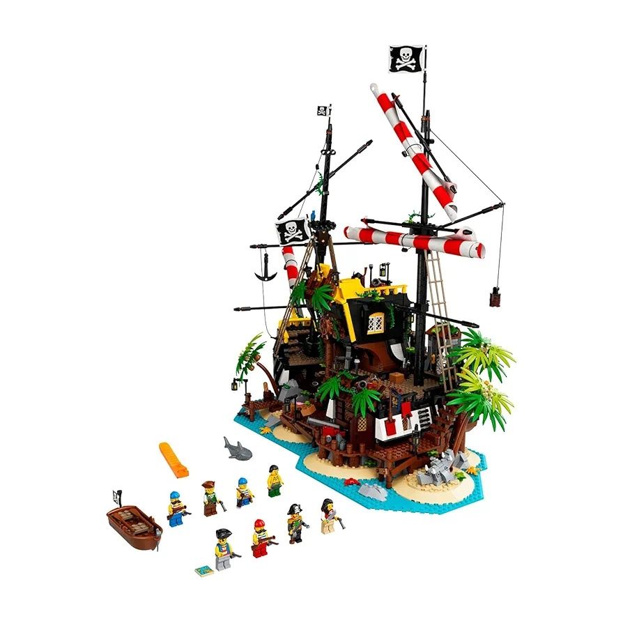 Lego 21322 ideas Pirates of Barracuda Bay пиратски кораб от 2545 части
