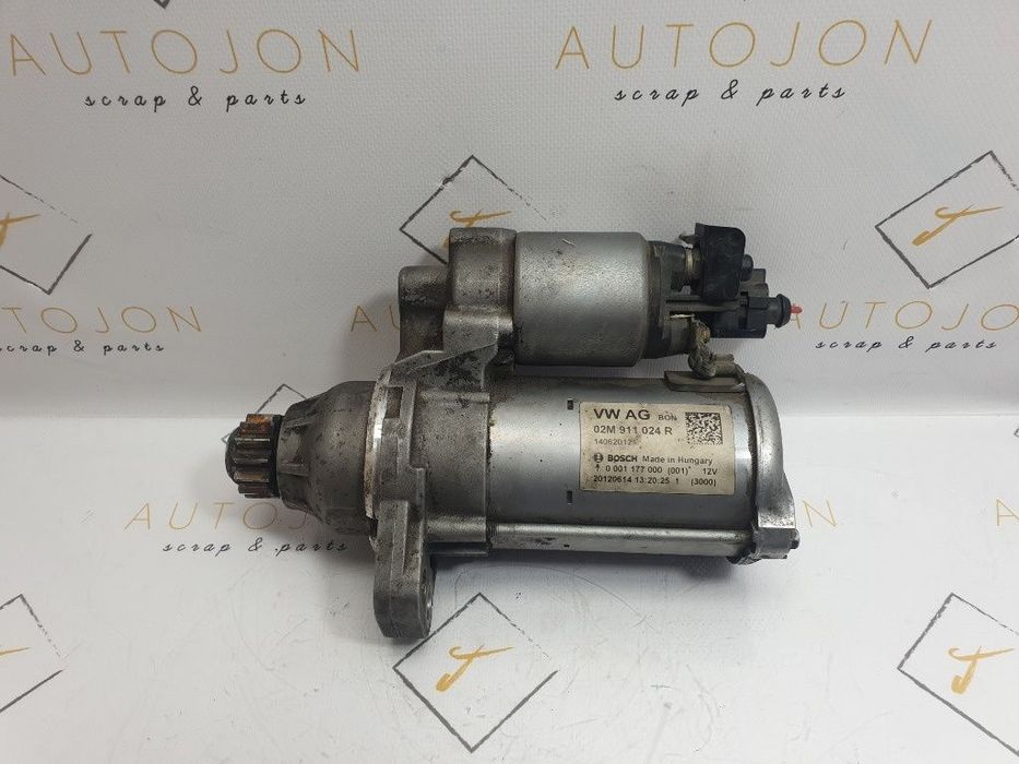 Electromotor demaror VOLKSWAGEN UP 121, 122, BL1, BL2 2011 - > 1.0 1.0 CHYA, DAFA BOSCH 0001177000  02M911024R