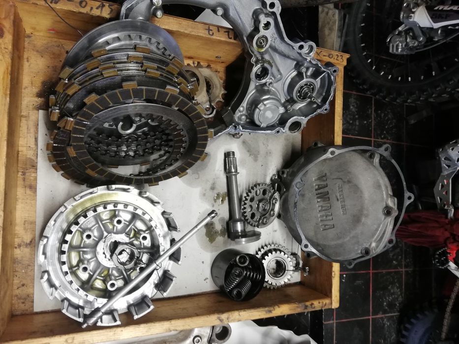 Yamaha yz 426 f  wr 400 yz 450 f на части