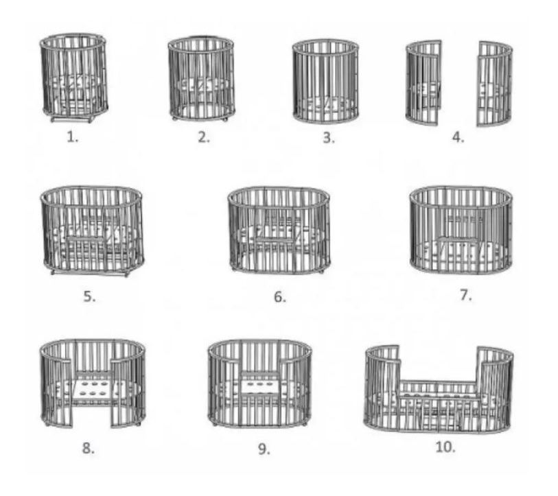 Продается манеж-кроватка трансформер