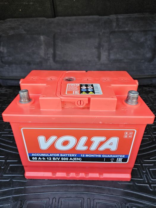 Аккумулятор вольта 60 ампер.