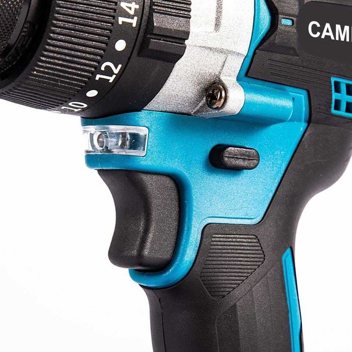 Мощна безжична ударна бормашина  21V с безчетков мотор предлагащ 3-в-1