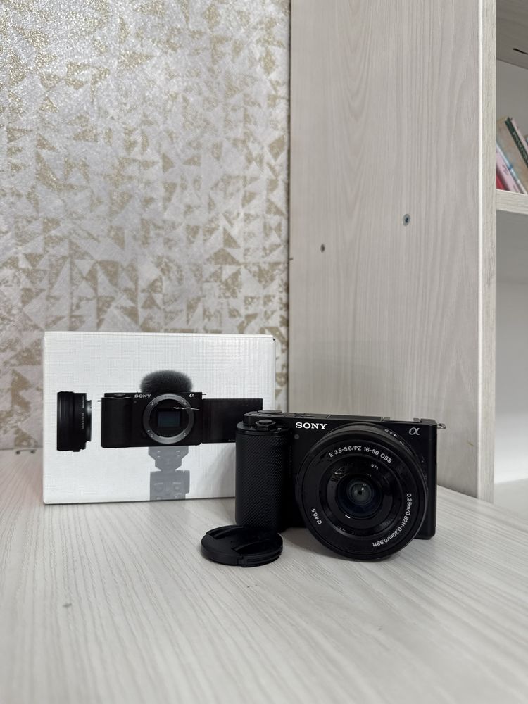 Sony ZVE10 kamerani holati ideal yangi ochilgan