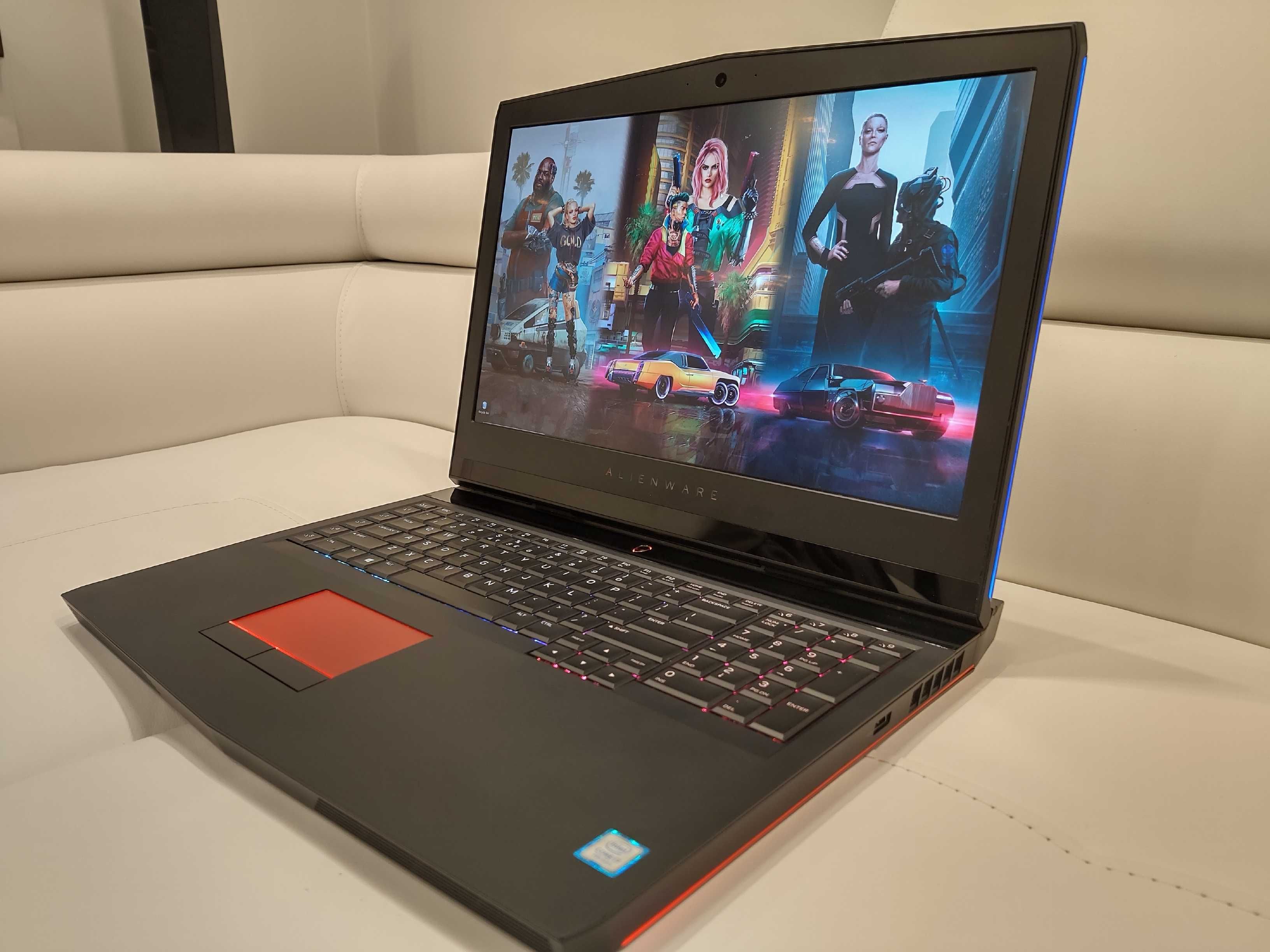 Laptop gaming Alienware 17"  ,intel core i7 ,video GTX 1080, ram 32 gb
