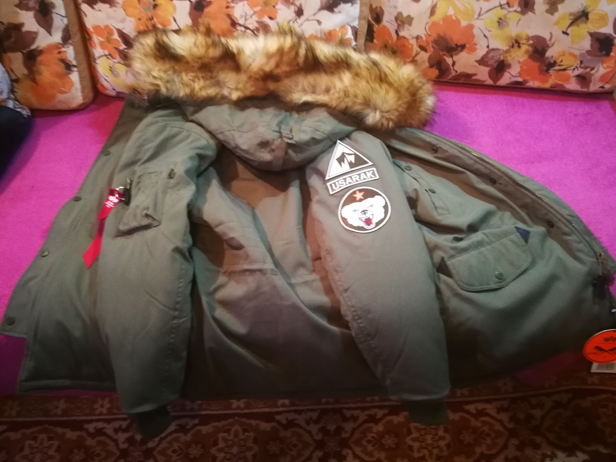 Geaca Parka ALPHA INDUSTRIES Arctic Warriors USARAK Discoverer