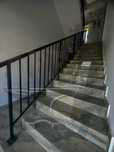 Balustrade interioare vopsite in camp electrostatic