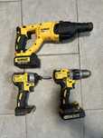 Set Dewalt, rotopercutor , autofiletanta, bormasina impact bit ,bateri
