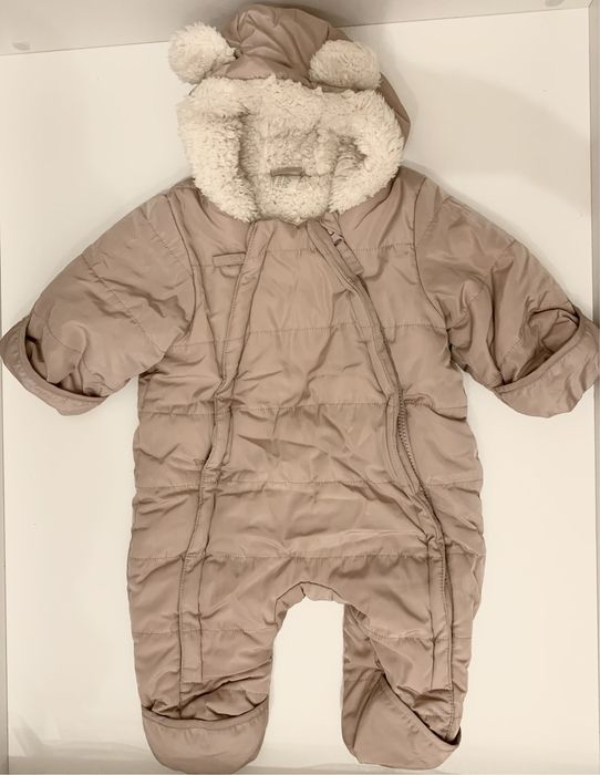 Бебешки ватиран гащеризон/ космонавт, H&M, размер: 62