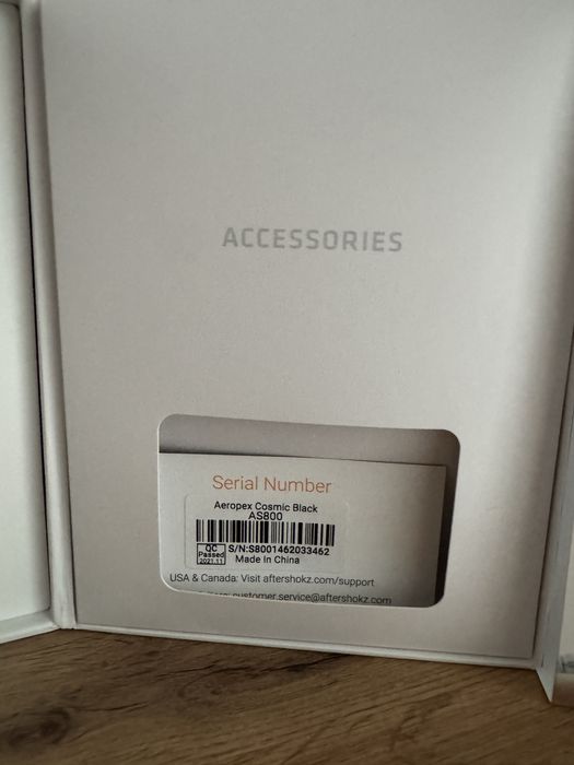 Casti pentru sportivi Shokz Aeropex noi sigilate