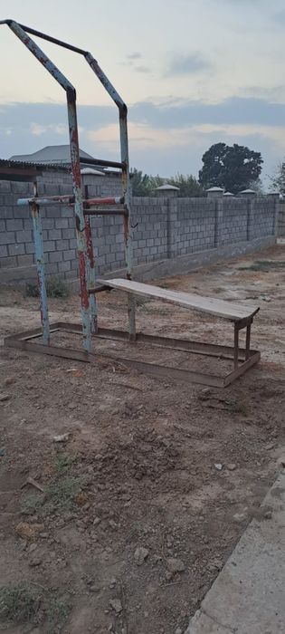 Турник,бруся,жимга штанга