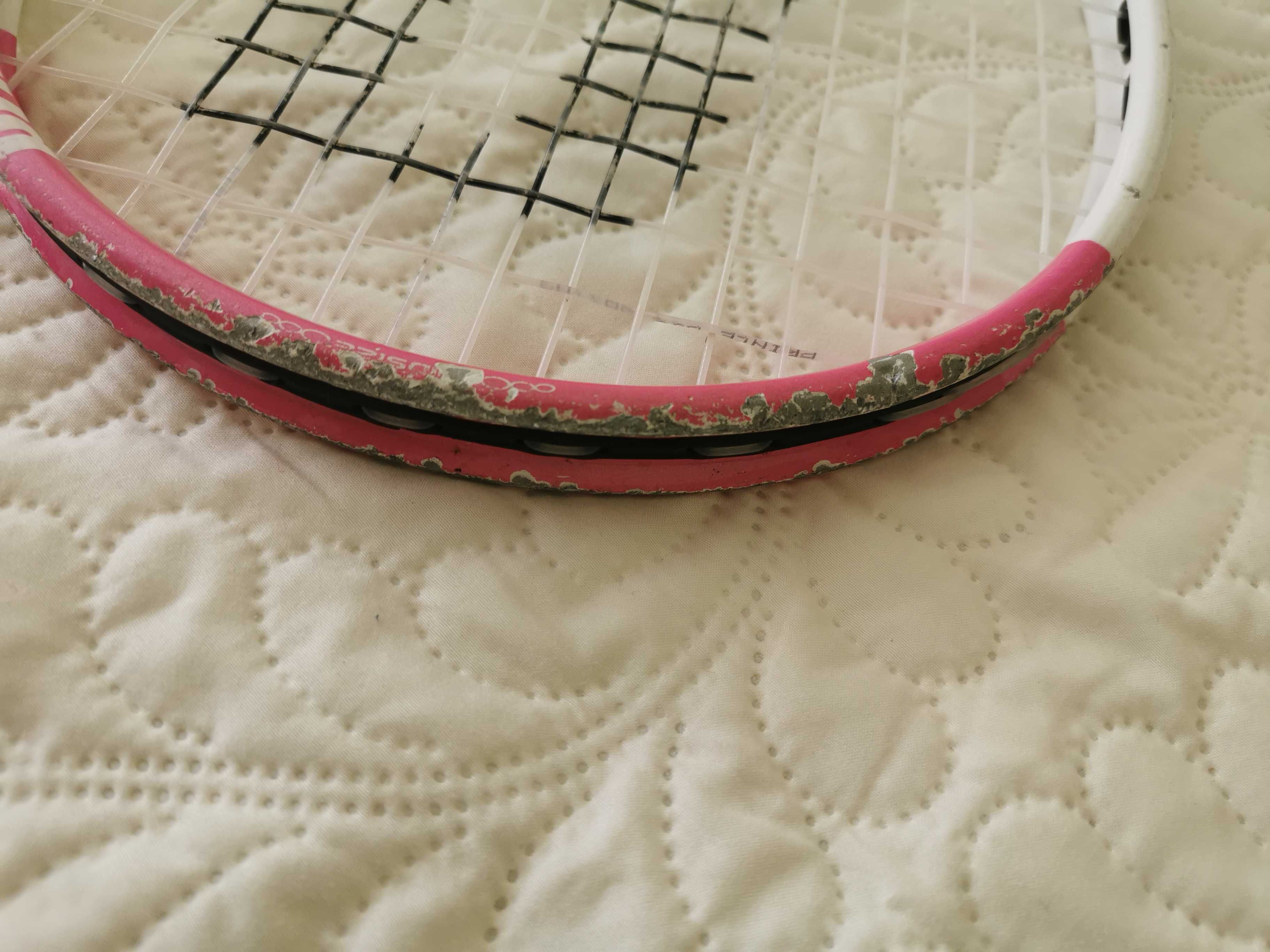 Розова детска тенис ракета Prince 19"