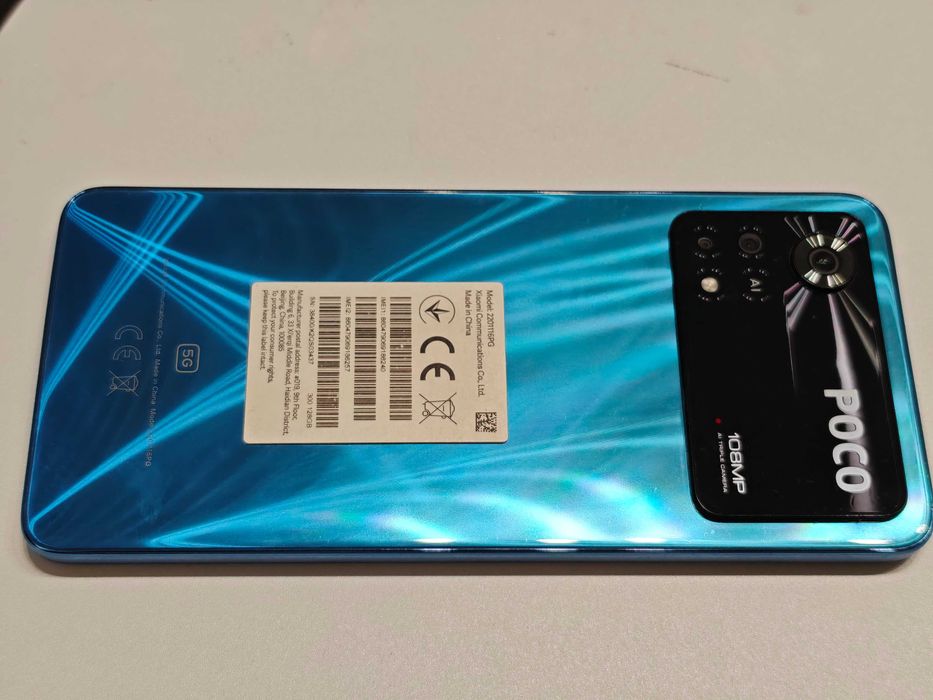 мобилен телефон Xiaomi POCO X4 Pro 5G син