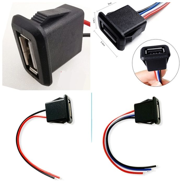 Mufa Conector USB Mama Panou USB Panou Mama USB 2.0 Panou