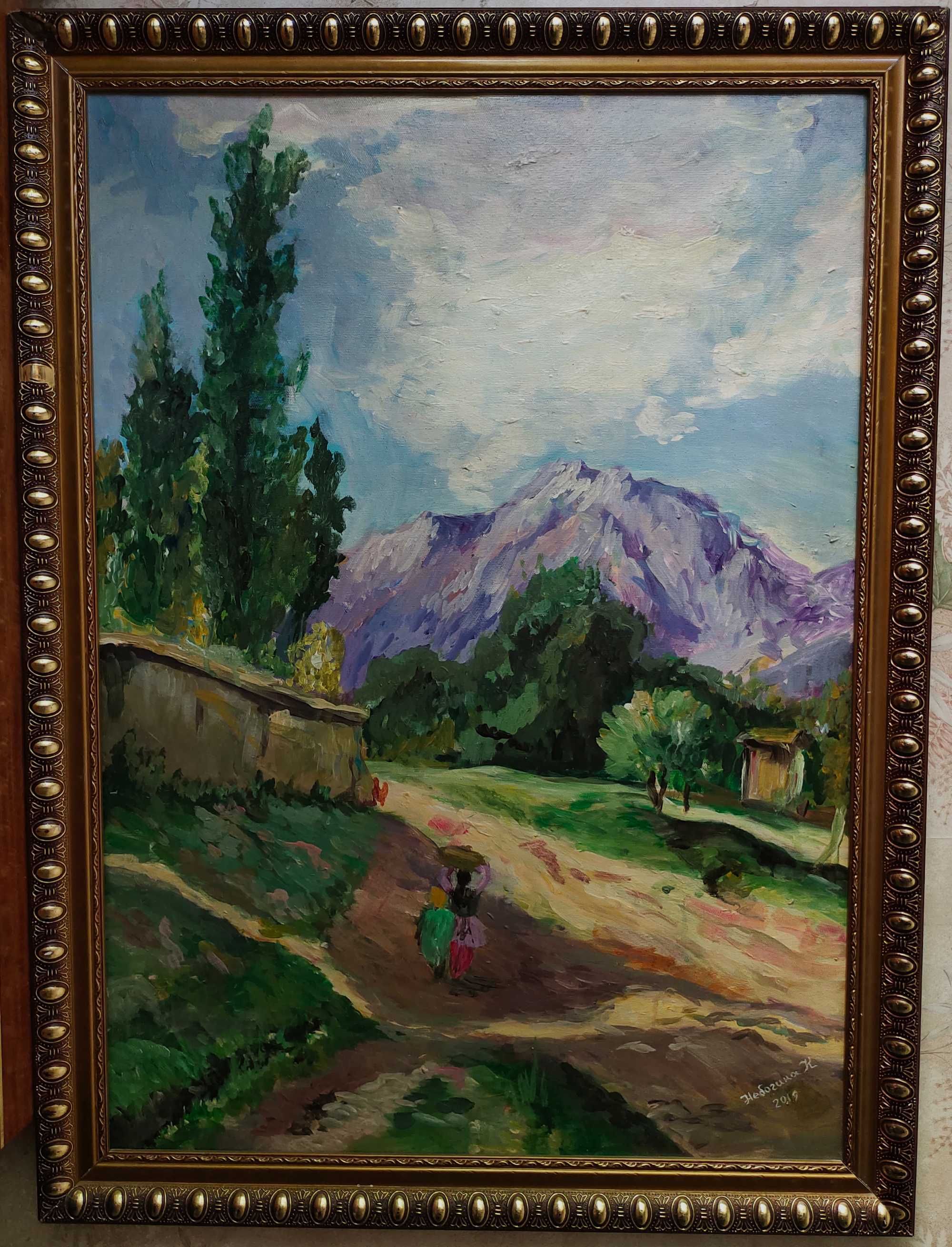 Продаётся картина, "Кишлак под Ташкентом"