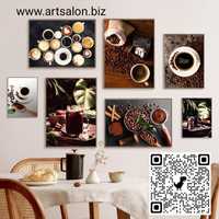 Картины для кофейни, выпечка, есть каталог artsalon.biz