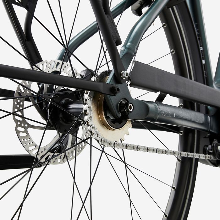 Bicicletă de oraș electrică 920 automată - produs resigilat Decathlon