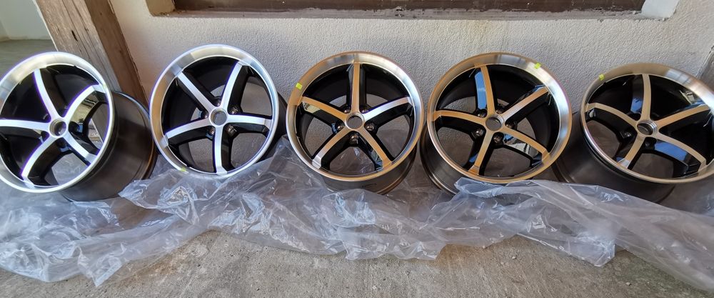 Set 5 jante aliaj  R18 5x114 sau 5x112 Et 24 produs nou Made în USA