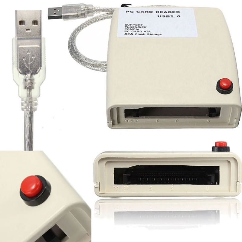 Adaptor USB 2.0 la PCMCIA 68 Pin ATA Card reader cod 48