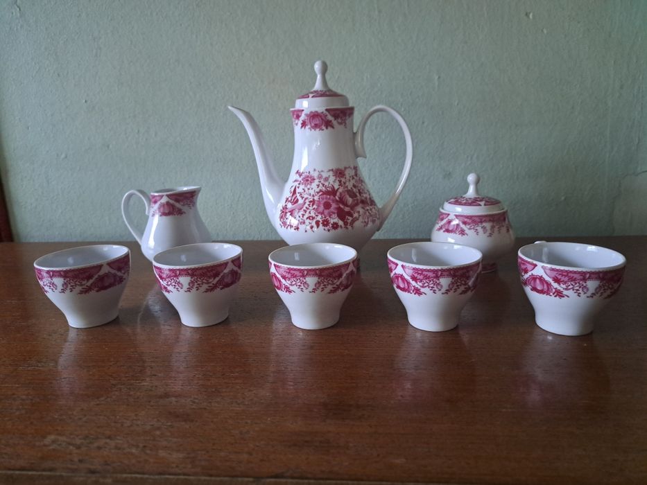 Винтаж!Советский период!Кофейный сервиз KAHLA, ГДР, 12 000 тн.