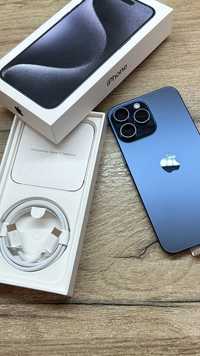 iPhone 15 pro max Blue titanium (256)