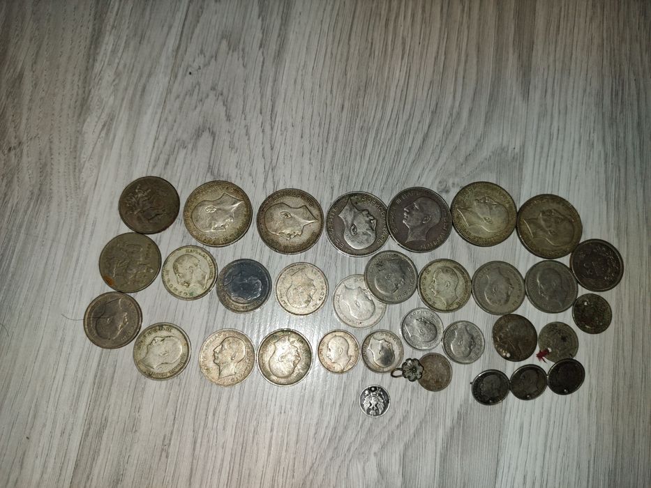 Сребърни монети от царска България