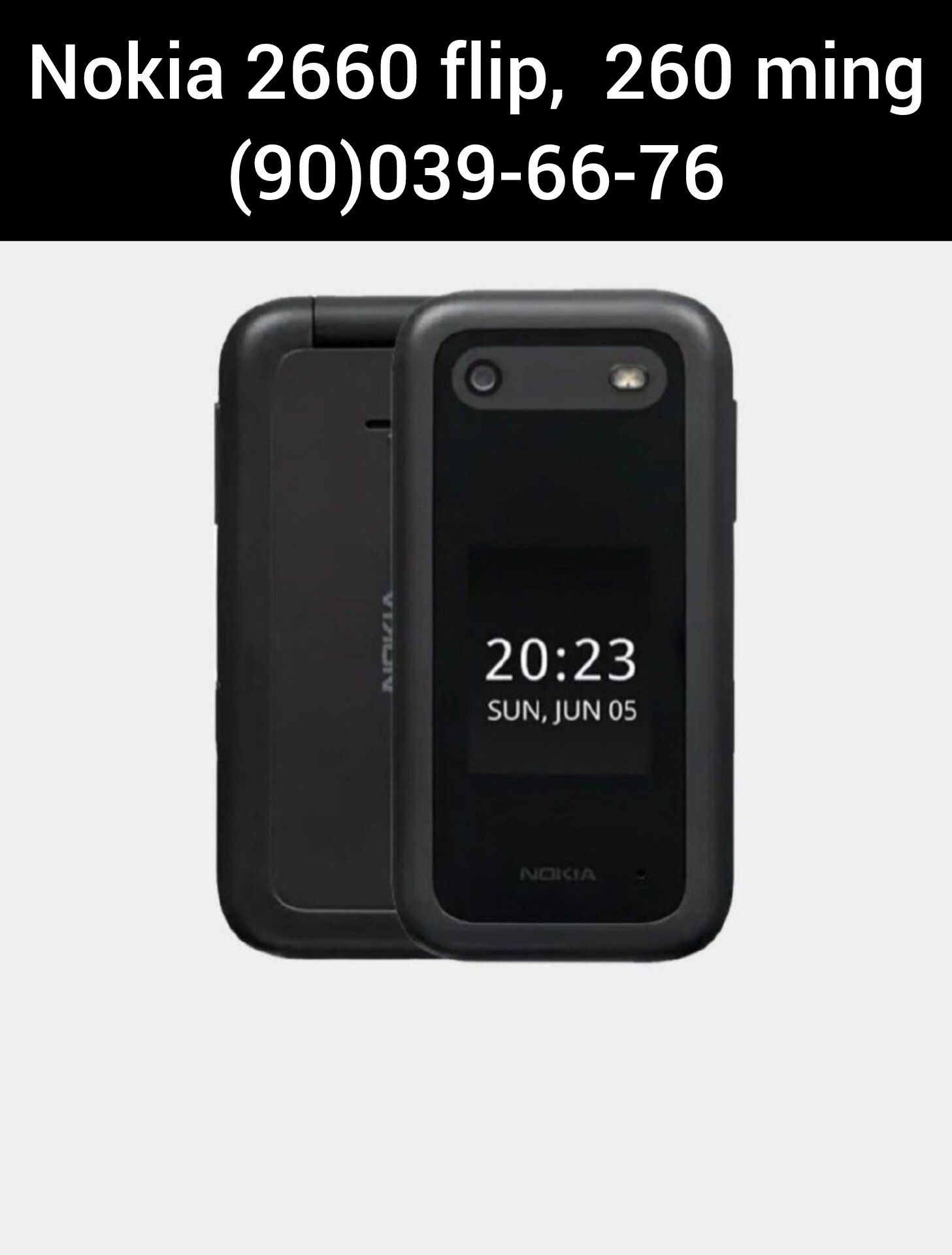 Nokia 2720, 2660, Kafolat, Yengi tella, Dostavka va Ish vaqti 24/7.