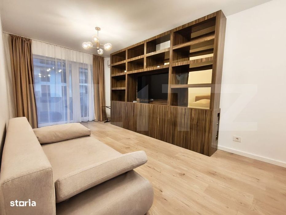 Apartament modern cu 2 camere in Prima Arena, bucatarie separata