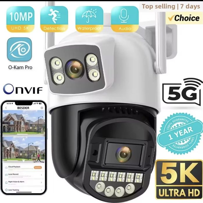 Камера за видеонаблюдение с карта памет.