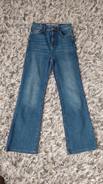 Blugi evazati/trapezi, marimea 38 (M)