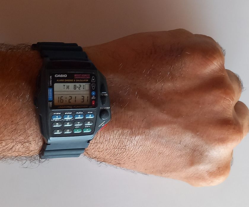 Ceas CASIO CMD-40 cu telecomandă *** Ceas de colecție ***