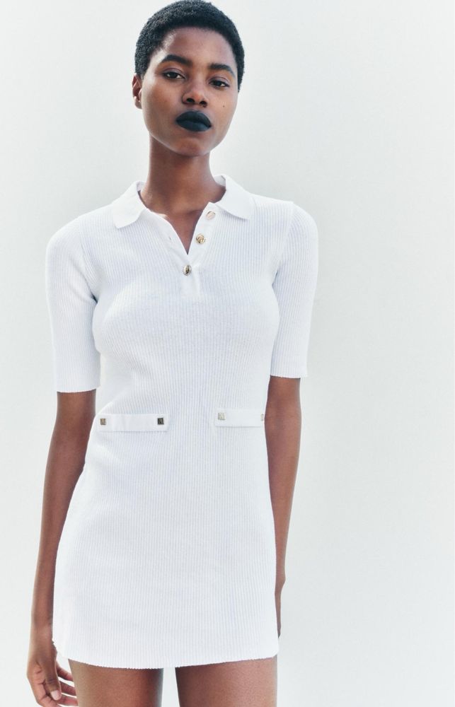 Рипсена рокля Zara
