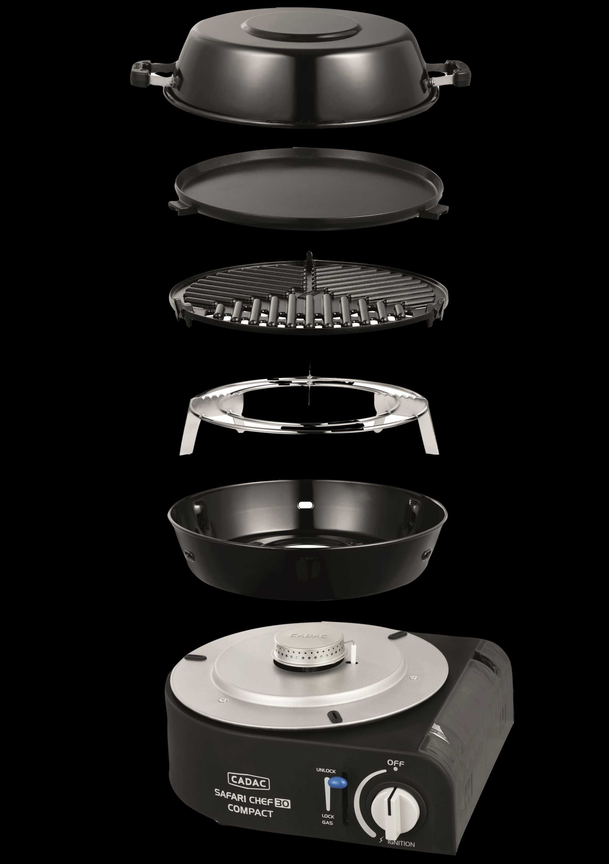 Газовo барбекю Cadac-Dometic Safari Chef 30 Compact