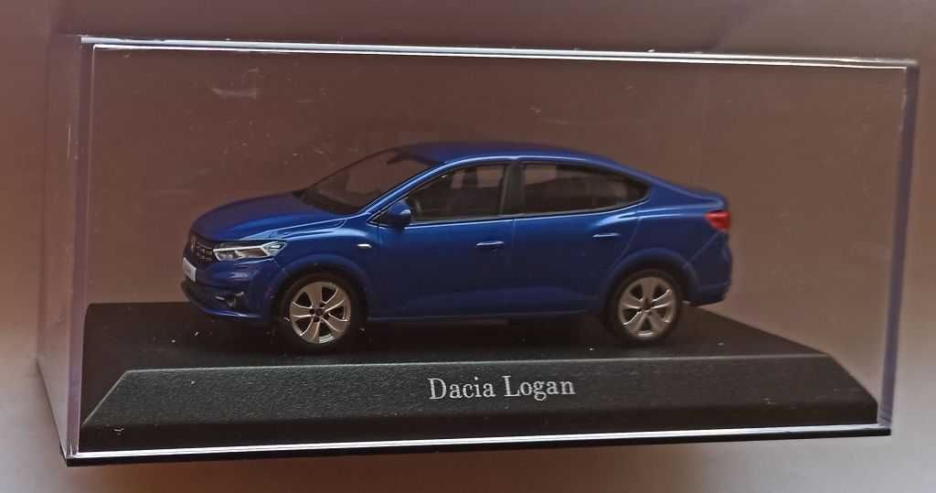 Macheta Dacia Logan MK3 2021 albastru - Norev 1/43