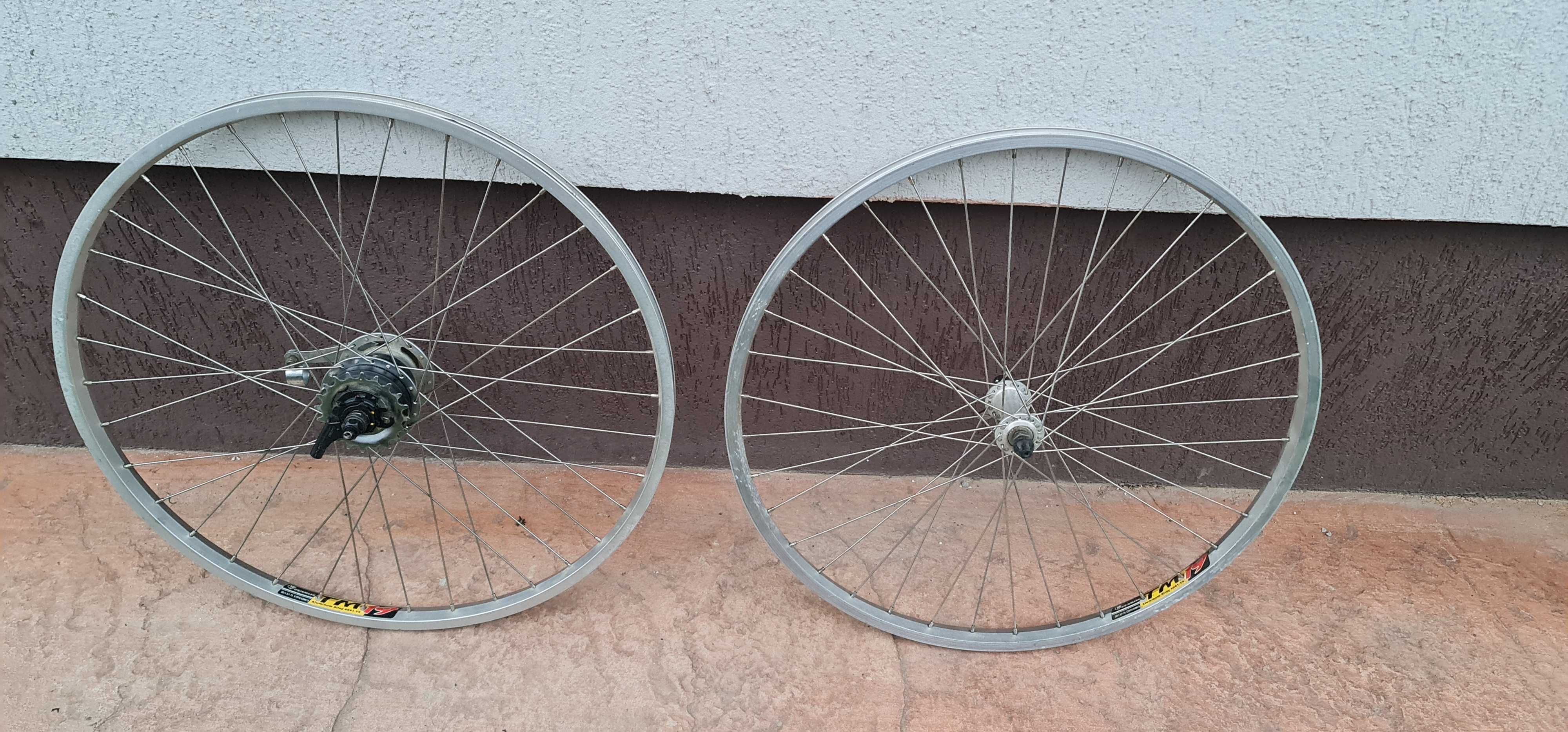 Jante bicicleta 26' si 28' cu butuci Shimano Nexus 3, 4, 7