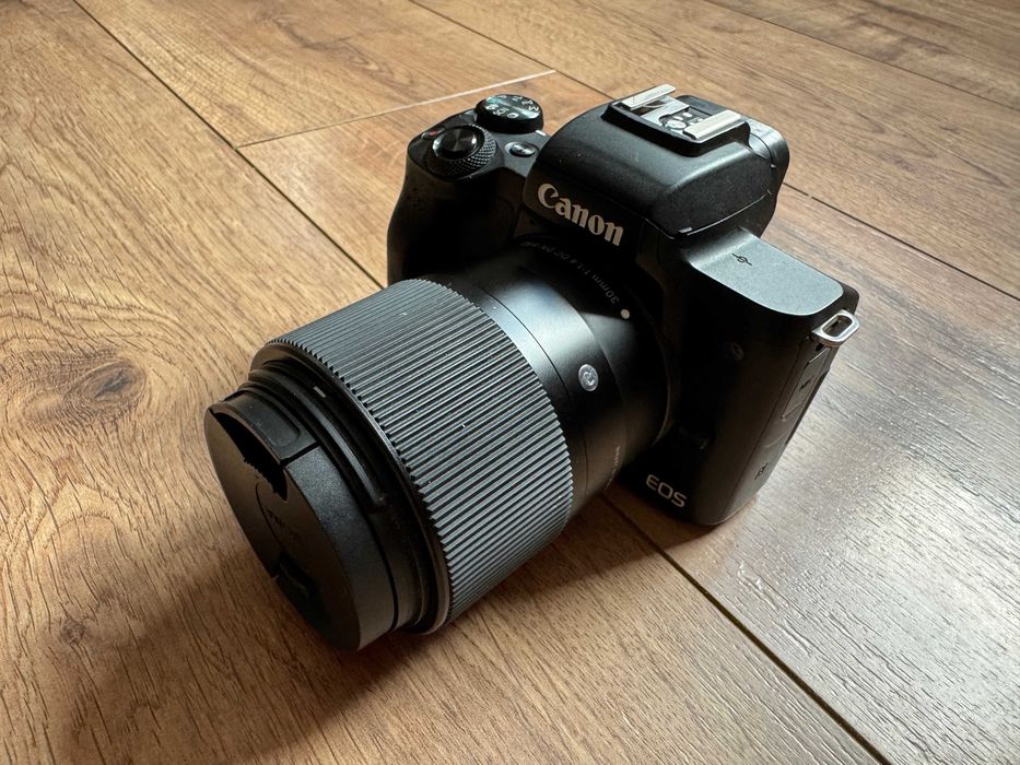 Canon M50 + Микрофон Deity + Sigma EF-M 30mm f1.4 + ND FIlter 8-32