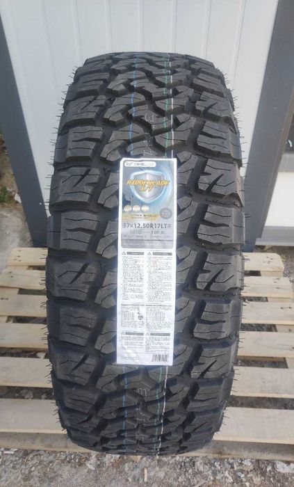 37/12.50R17 LT 121Q 10PR боковая в 3 слоя — TESCHE RIDGE BLADE X/T