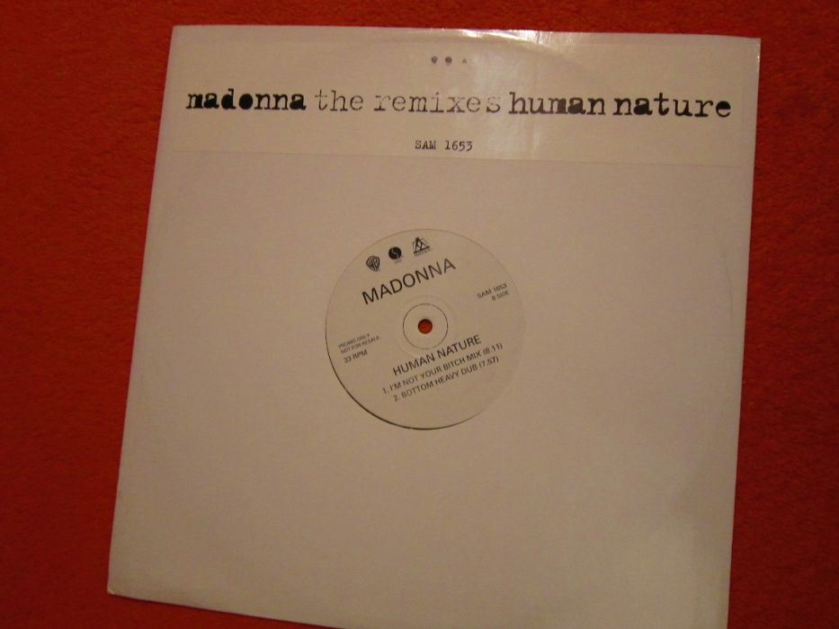 vinil rar Madonna Cherish &Into The Groove&Human Nature