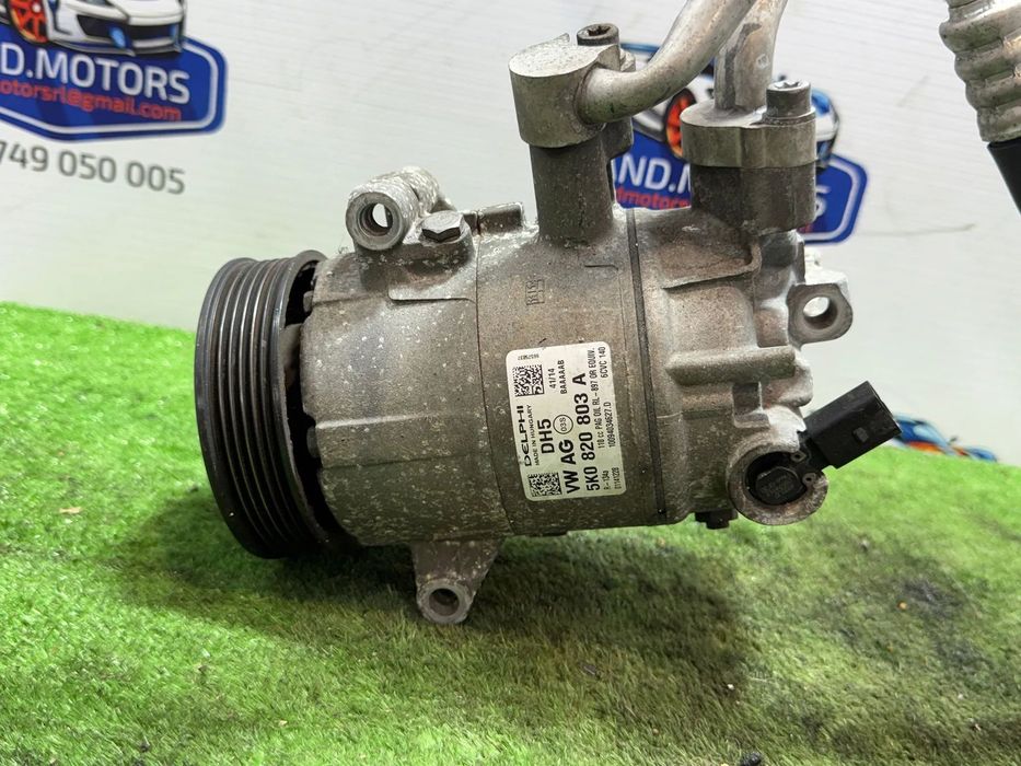 COMPRESOR AC VOLKSWAGEN PASSAT B7 2.0 DIESEL 2014 COD OEM 5K0820803A / BREAK (Universal) 2010-2014